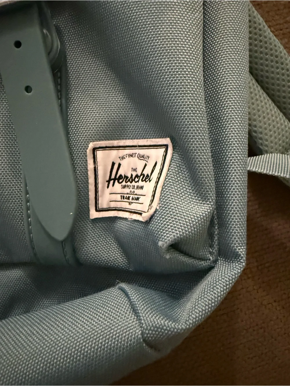 Herschel Supply Company Mint Green Canvas Backpack